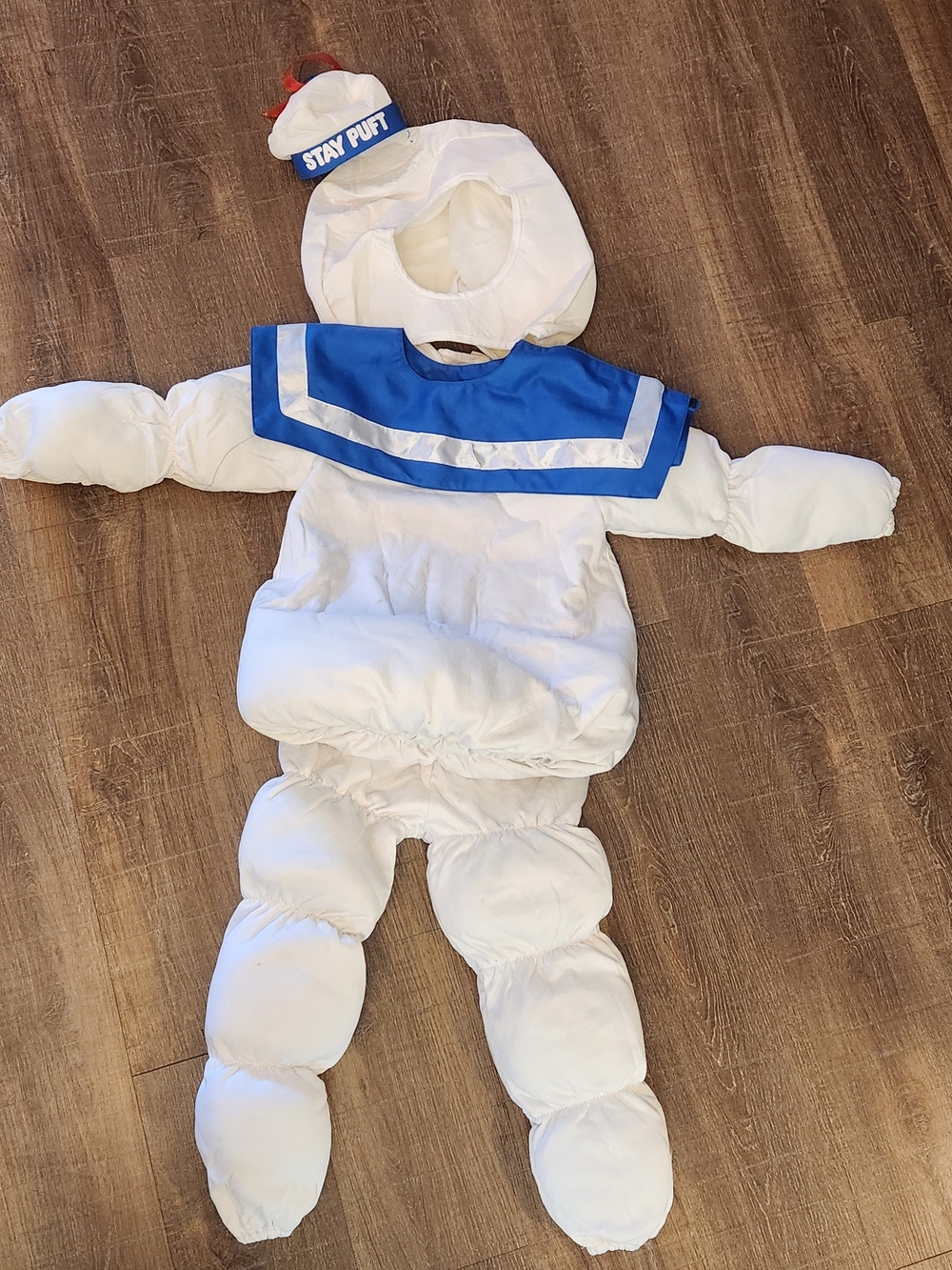 Kids Stay Puft Marshmallow Man Costume